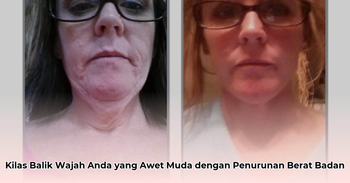 face before after weight loss